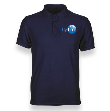 FLY BMI AIRLINES POLO T-SHIRT